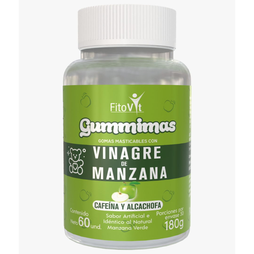 Vinagre de Manzana Gomitas x 60 Und - Inicia tu bienestar ahora